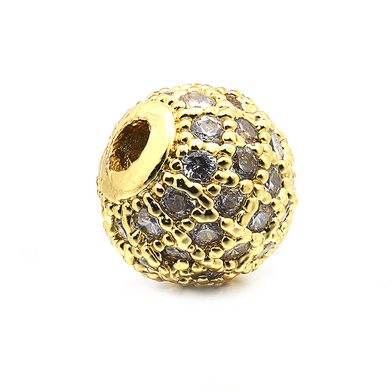 Malahill excellent quality brass spacer beads for jewelry making, sold per box 50 pieces inside