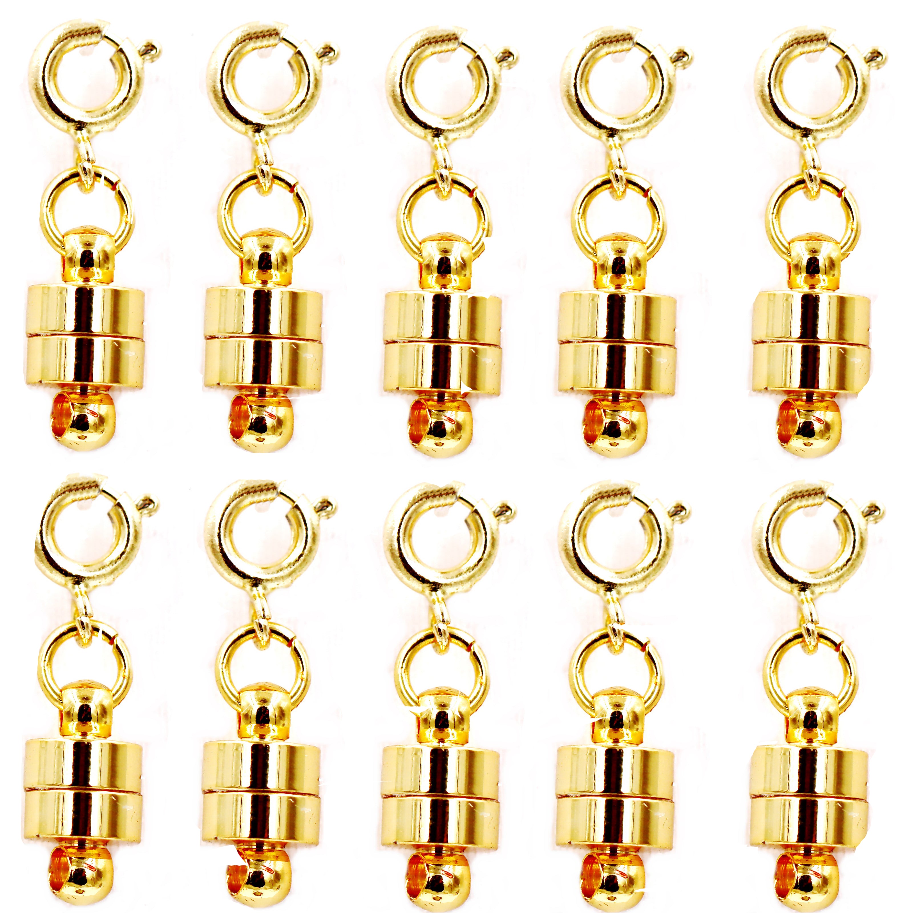 Malahill excellent quality Malahill Magnetic Clasp for Necklace Bracelet, sold per box 10 pieces inside