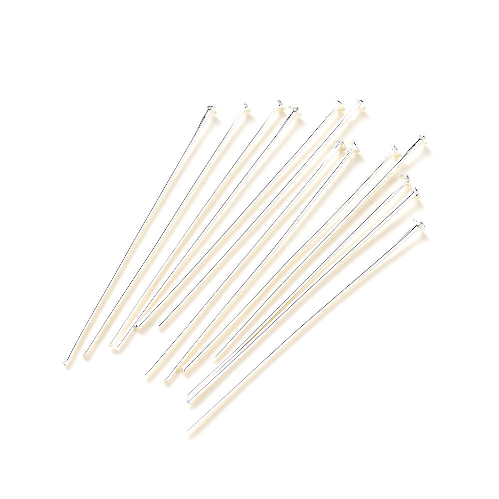 Malahill excellent quality jewelry findings 100pcs head pins for jewelry making
