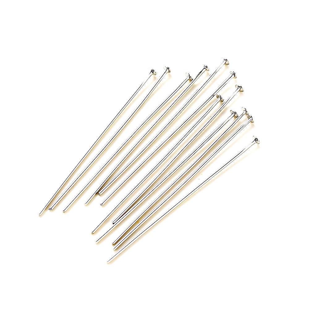 Malahill excellent quality jewelry findings 100pcs head pins for jewelry making