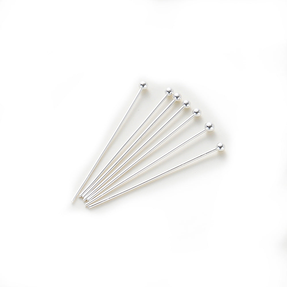 Malahill excellent quality jewelry findings 100pcs ball pins for jewelry making