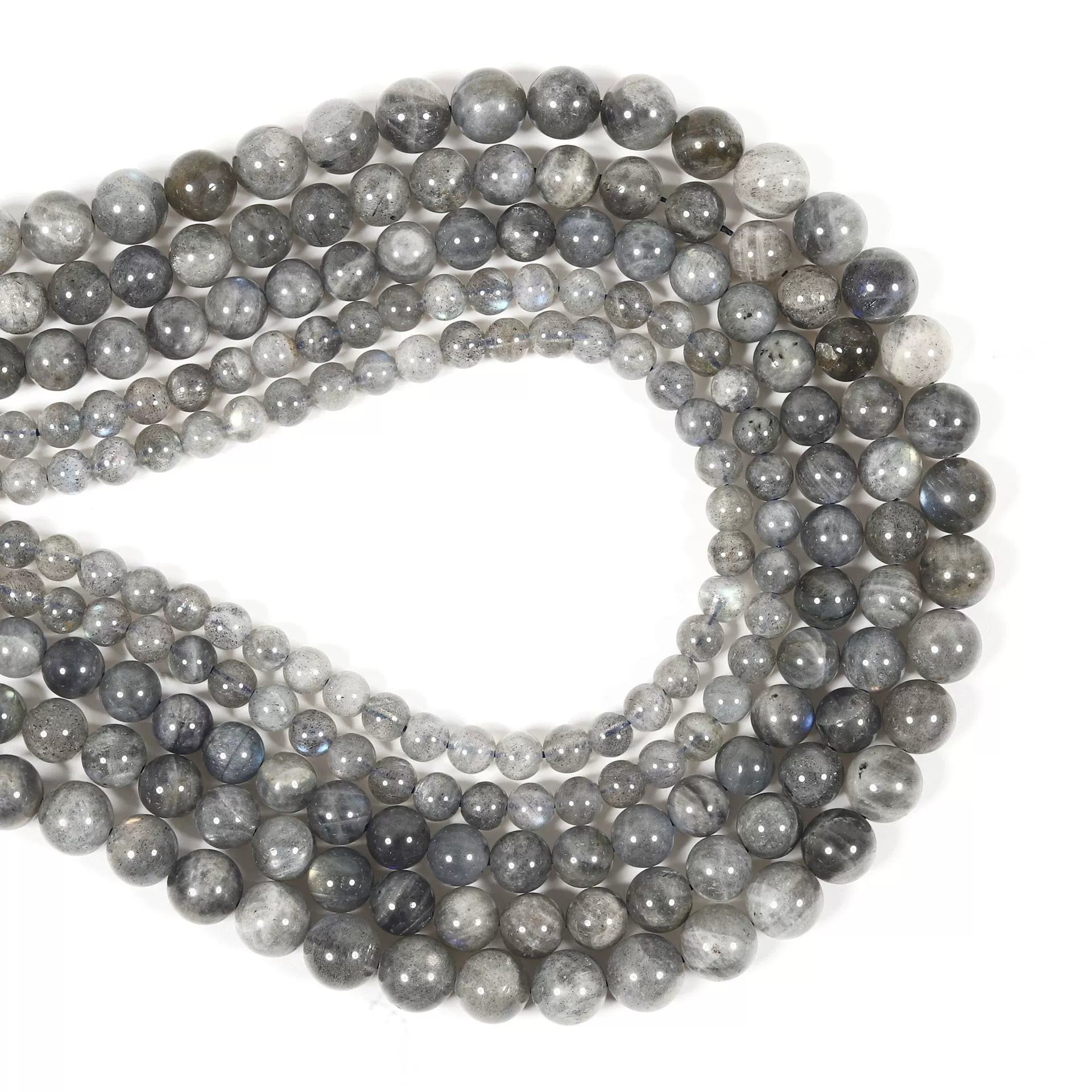 Malahill gemstone beads for jewelry making, sold per bag 5 strands inside, Labradorite A beads