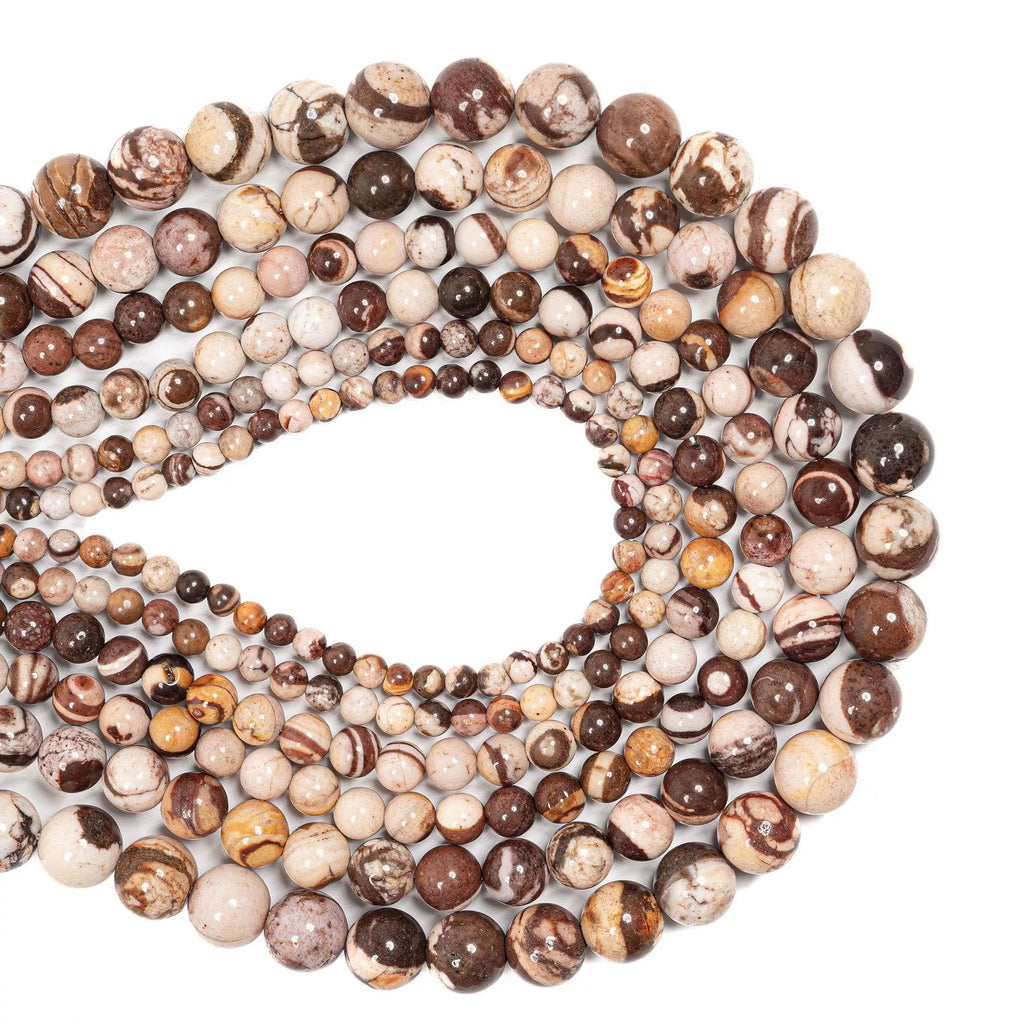 Malahill gemstone beads for jewelry making, sold per bag 5 strands inside, Australia Zebra Jasper beads