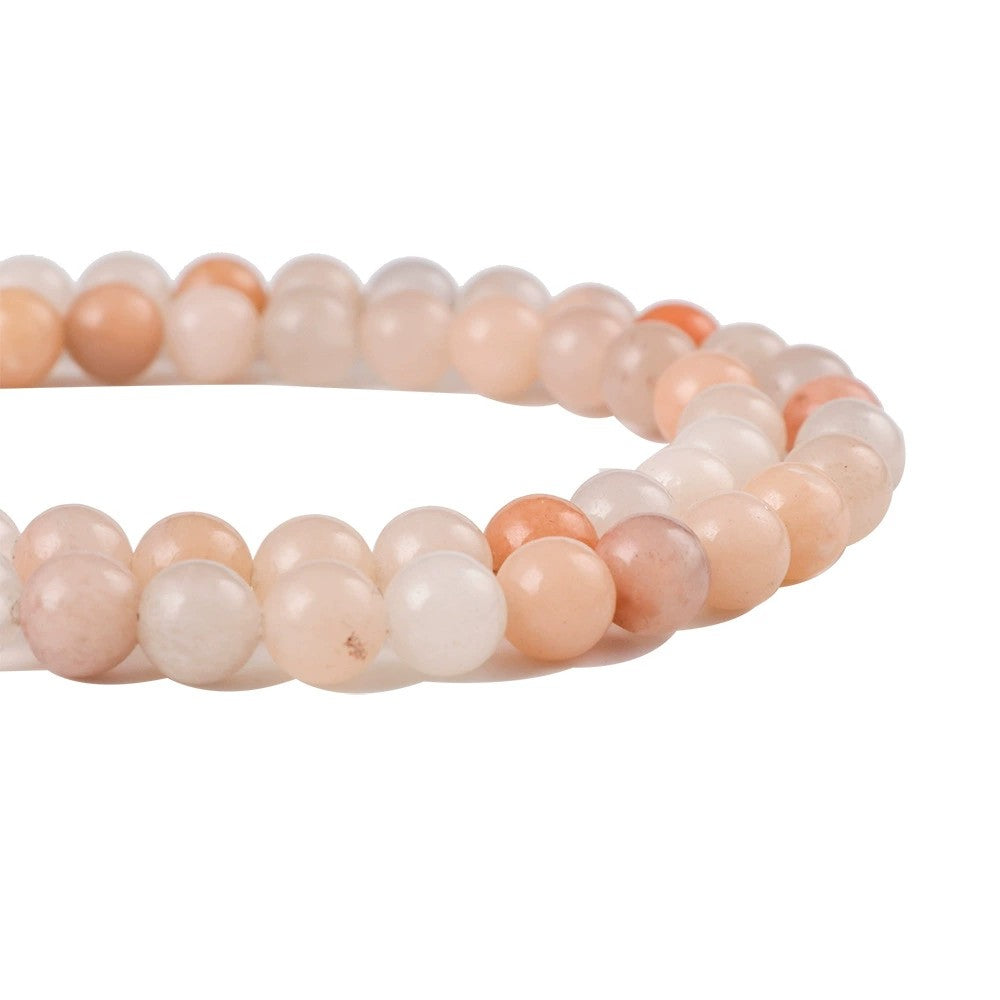 Malahill gemstone beads for jewelry making, sold per bag 5 strands inside, Pink Aventurine beads