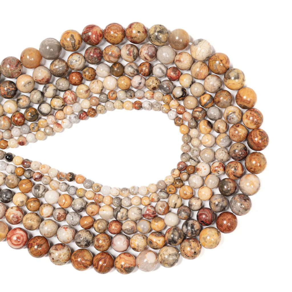 Malahill gemstone beads for jewelry making, sold per bag 5 strands inside, Crazy Agate beads