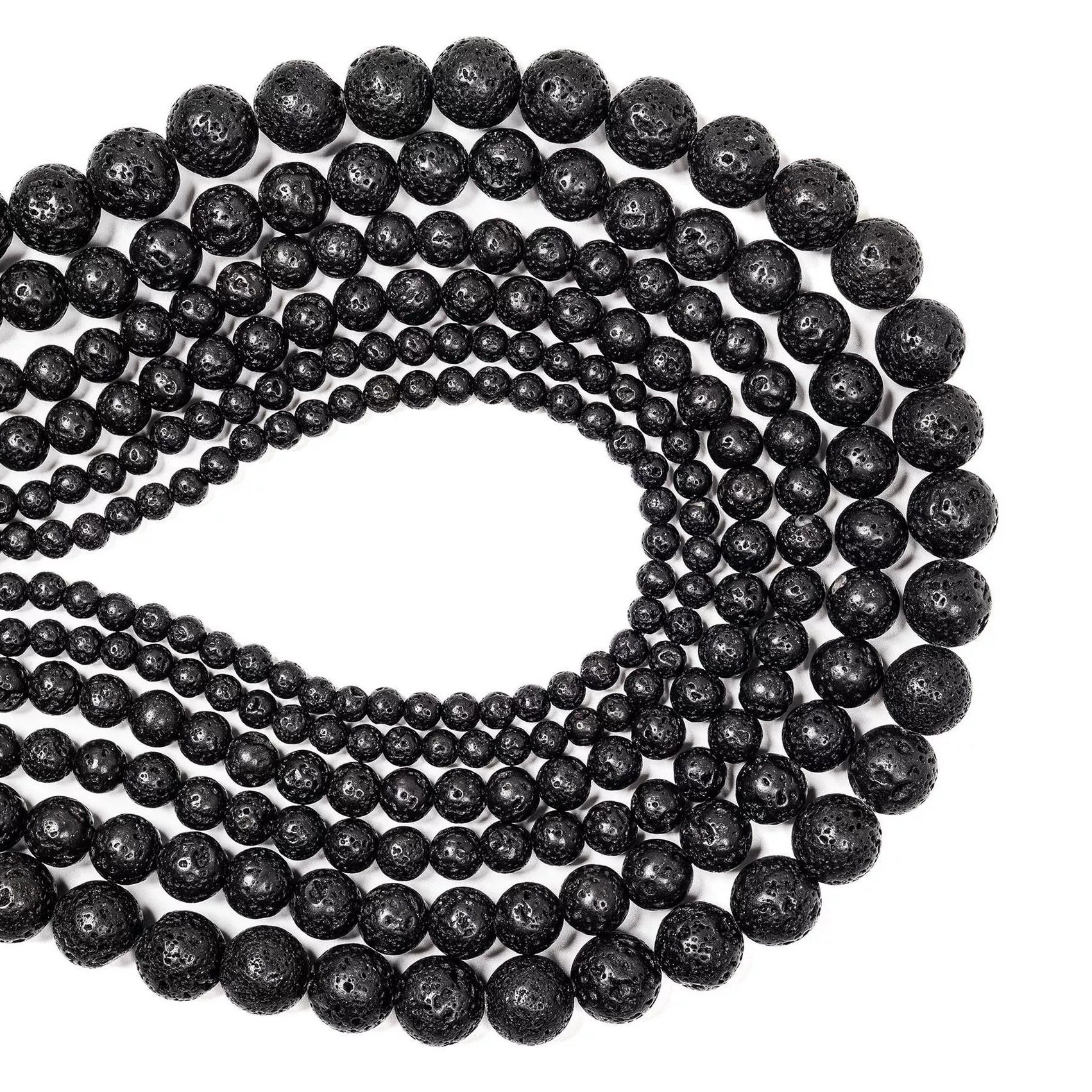 Malahill gemstone beads for jewelry making, sold per bag 5 strands inside, Lava beads