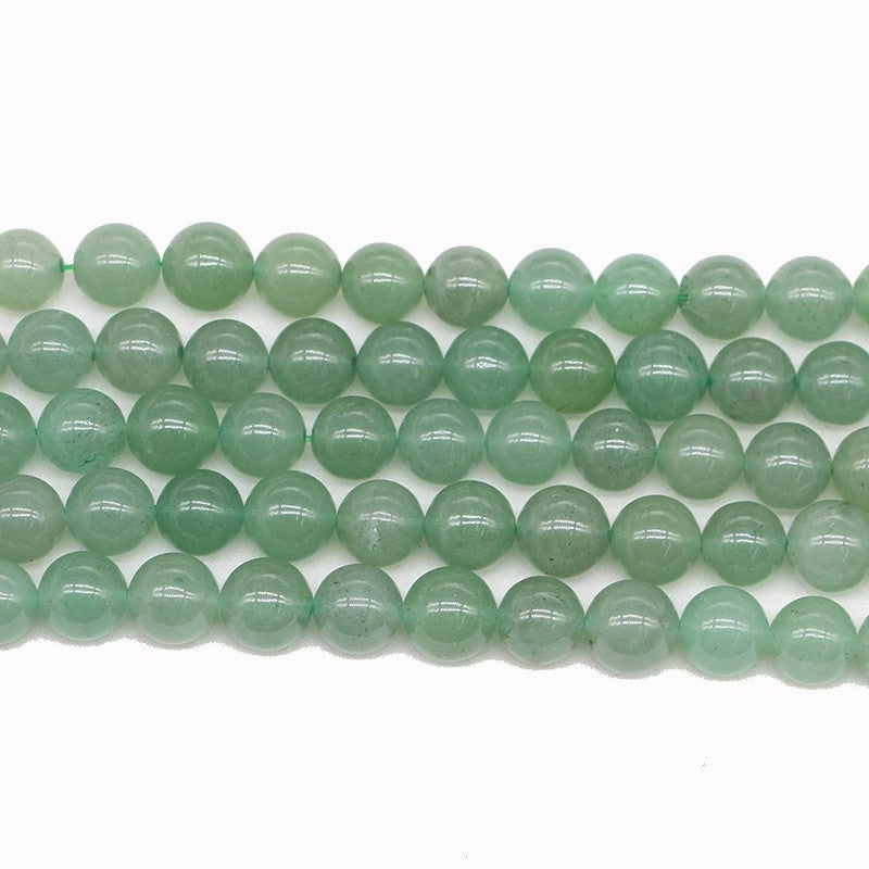 Malahill gemstone beads for jewelry making, sold per bag 5 strands inside, Green Aventurine beads