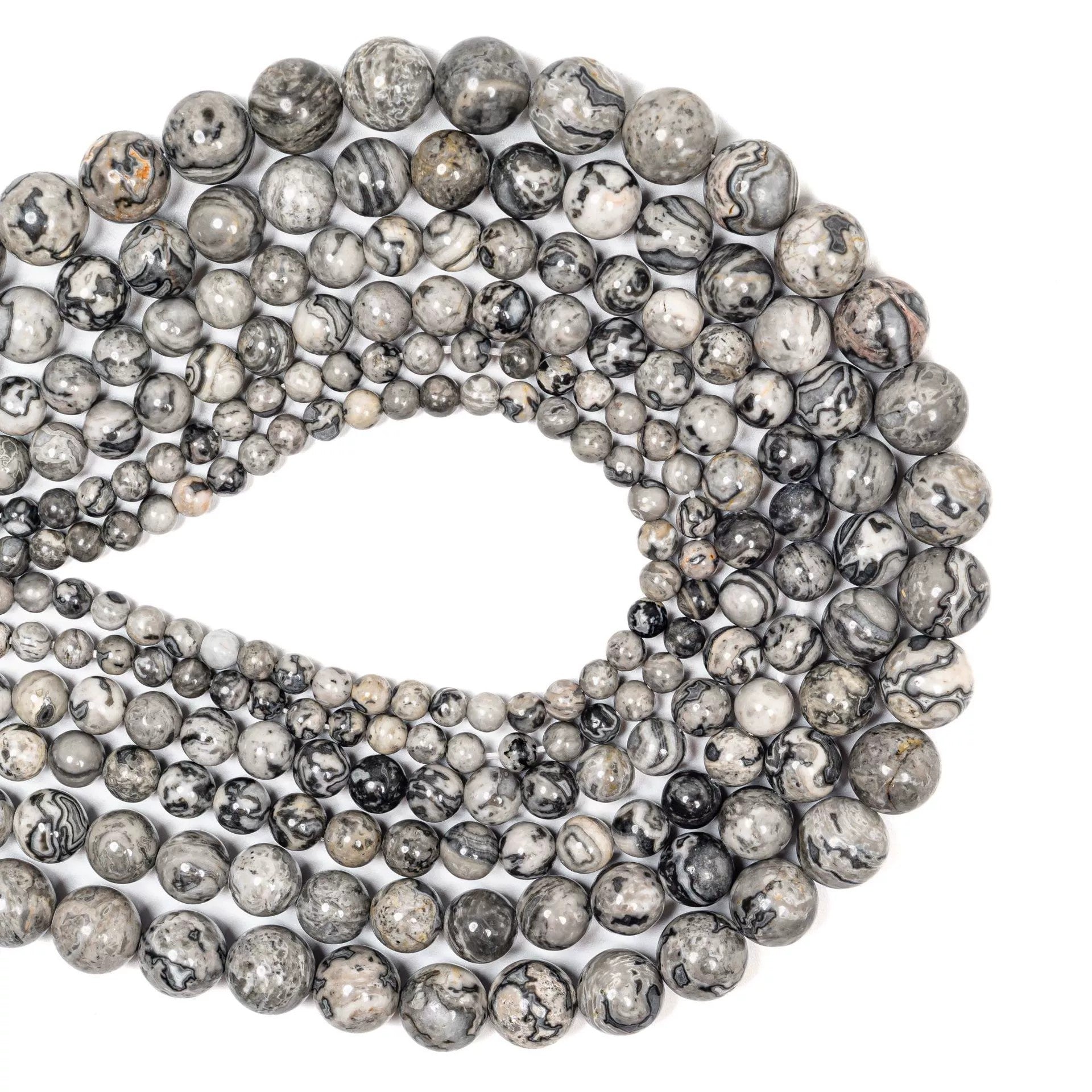 Malahill gemstone beads for jewelry making, sold per bag 5 strands inside, Picture Jade beads