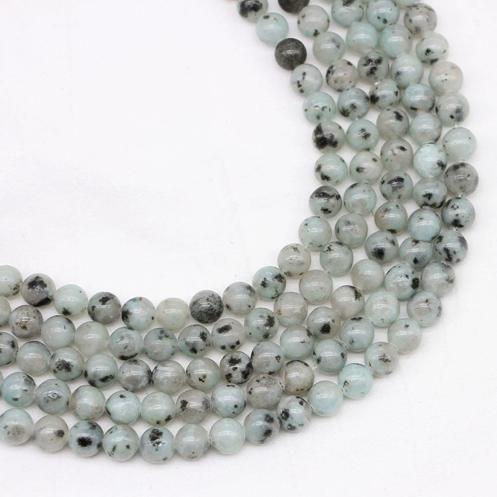 Malahill gemstone beads for jewelry making, sold per bag 5 strands inside, Lotus Jasper beads