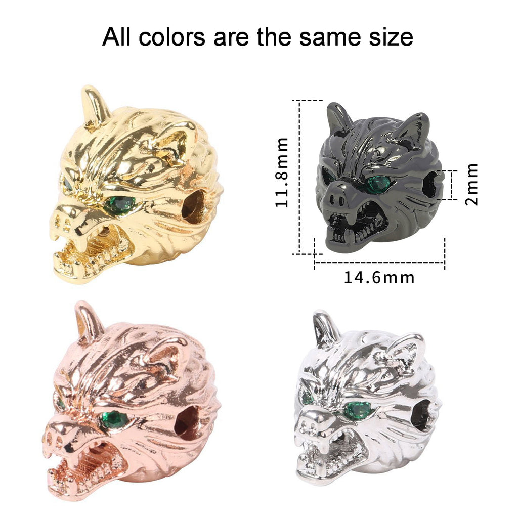 Malahill excellent quality cubic zirconia paved brass beads for jewelry making, sold per box 10 pieces inside