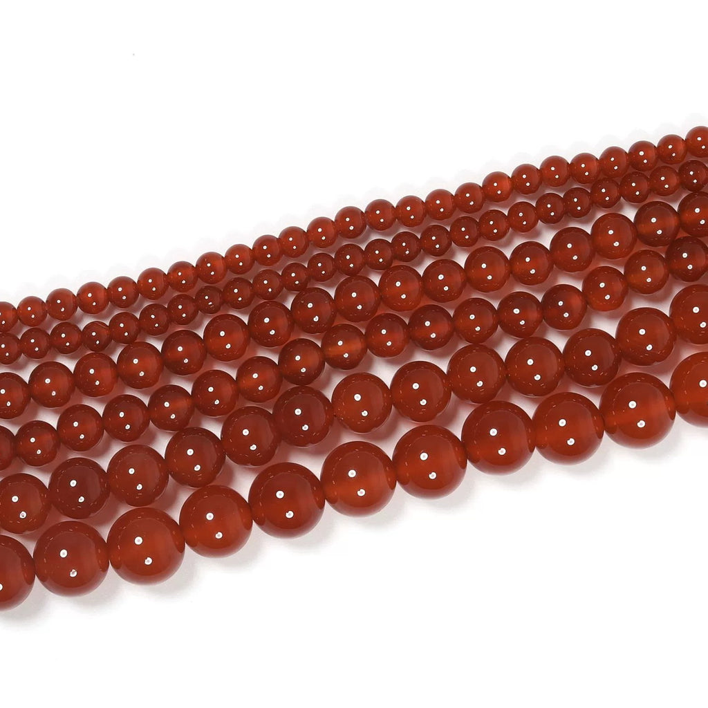 Malahill gemstone beads for jewelry making, sold per bag 5 strands inside, Red Carnelian beads