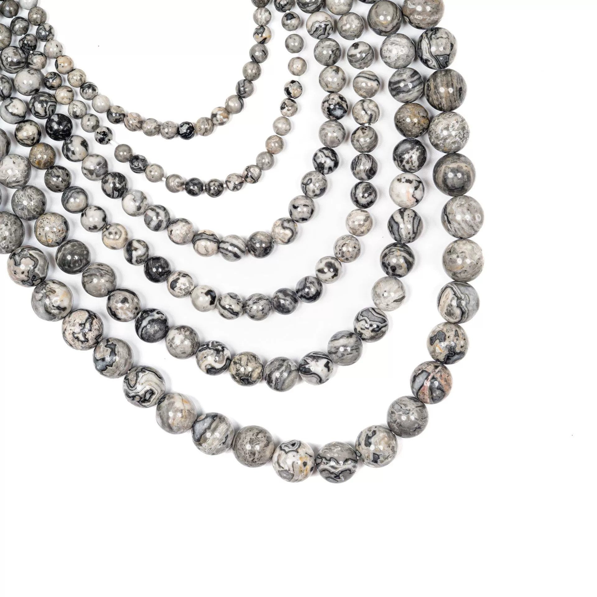 Malahill gemstone beads for jewelry making, sold per bag 5 strands inside, Picture Jade beads