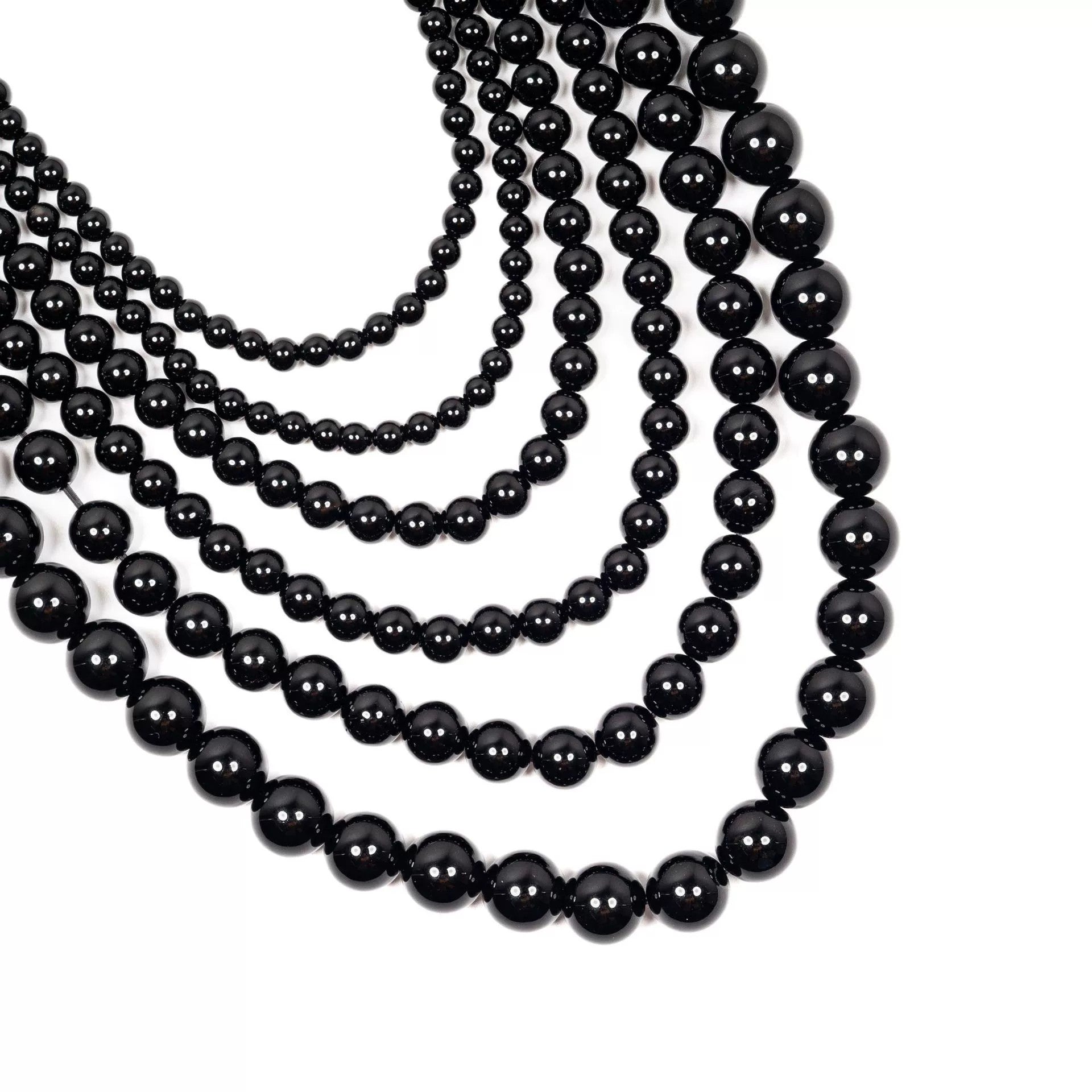 Malahill gemstone beads for jewelry making, sold per bag 5 strands inside, Onyx beads