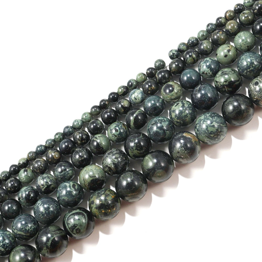 Malahill gemstone beads for jewelry making, sold per bag 5 strands inside, Kambaba beads