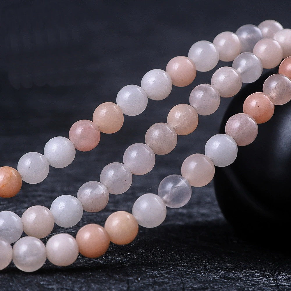 Malahill gemstone beads for jewelry making, sold per bag 5 strands inside, Pink Aventurine beads