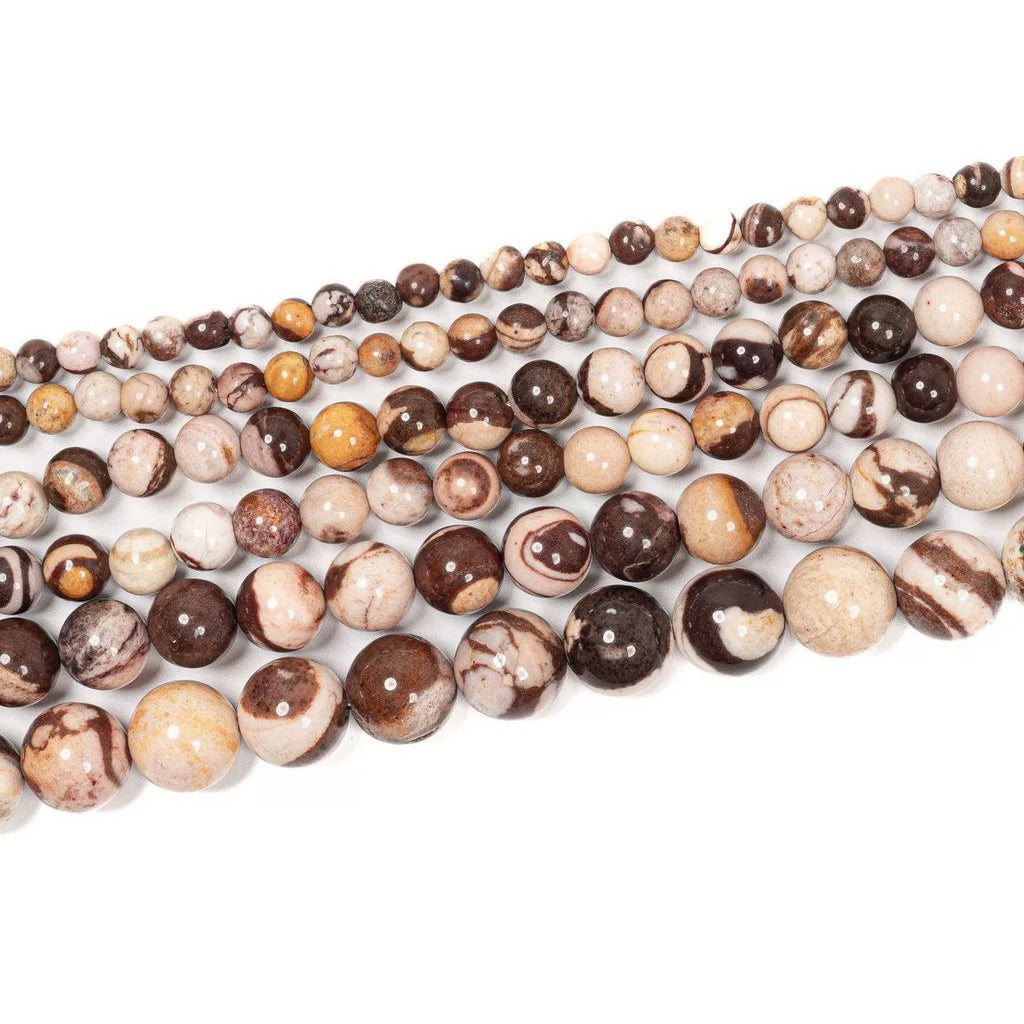 Malahill gemstone beads for jewelry making, sold per bag 5 strands inside, Australia Zebra Jasper beads