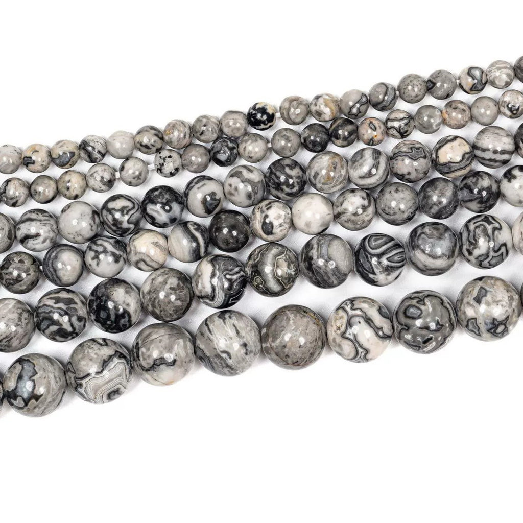 Malahill gemstone beads for jewelry making, sold per bag 5 strands inside, Picture Jade beads