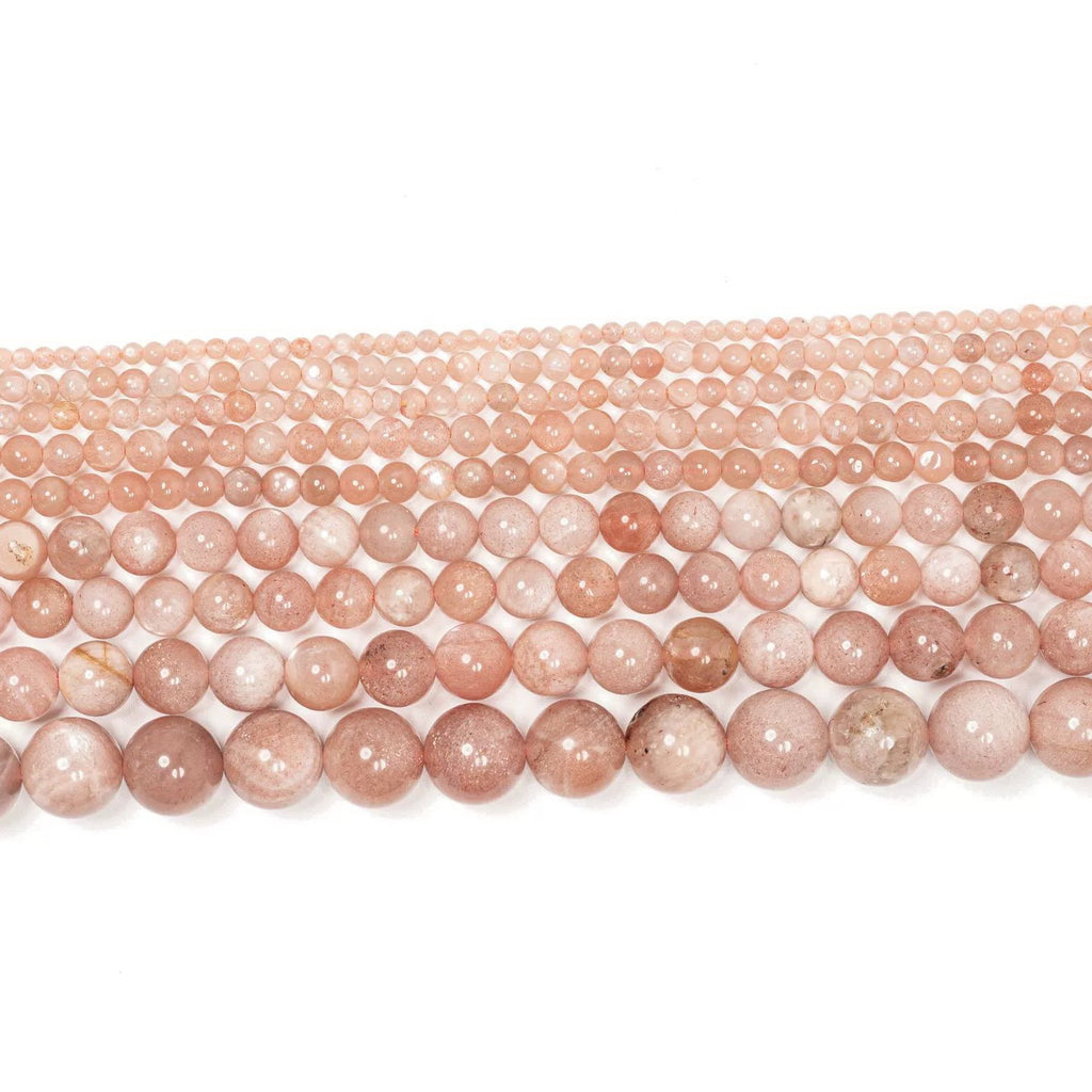 Malahill gemstone beads for jewelry making, sold per bag 5 strands inside, Sunstone beads