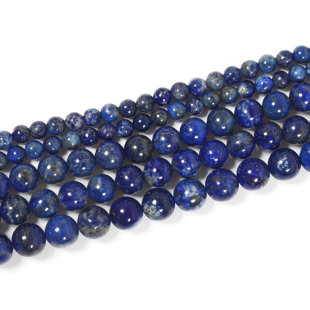 Malahill gemstone beads for jewelry making, sold per bag 5 strands inside, Lapis Lazuli beads