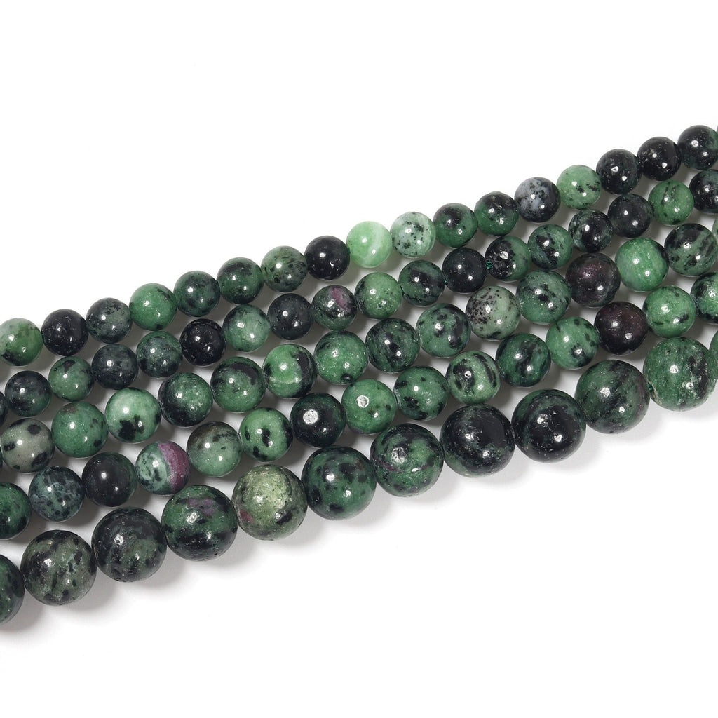Malahill gemstone beads for jewelry making, sold per bag 5 strands inside, Ruby Zurite beads