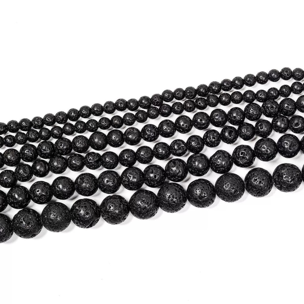 Malahill gemstone beads for jewelry making, sold per bag 5 strands inside, Lava beads