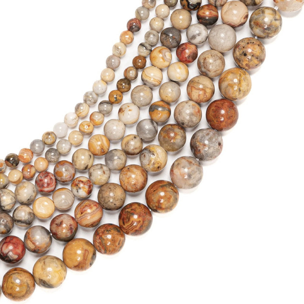 Malahill gemstone beads for jewelry making, sold per bag 5 strands inside, Crazy Agate beads