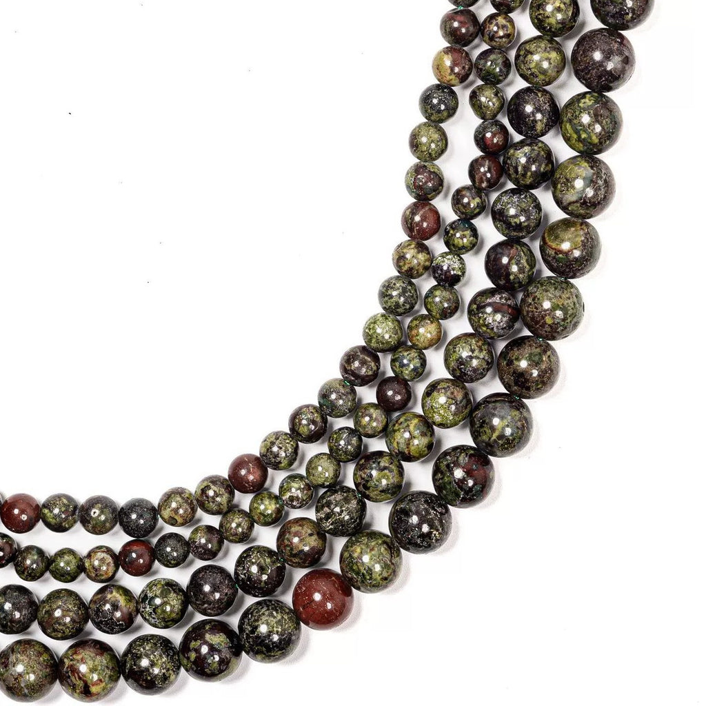 Malahill gemstone beads for jewelry making, sold per bag 5 strands inside, Russia Bloodstone beads