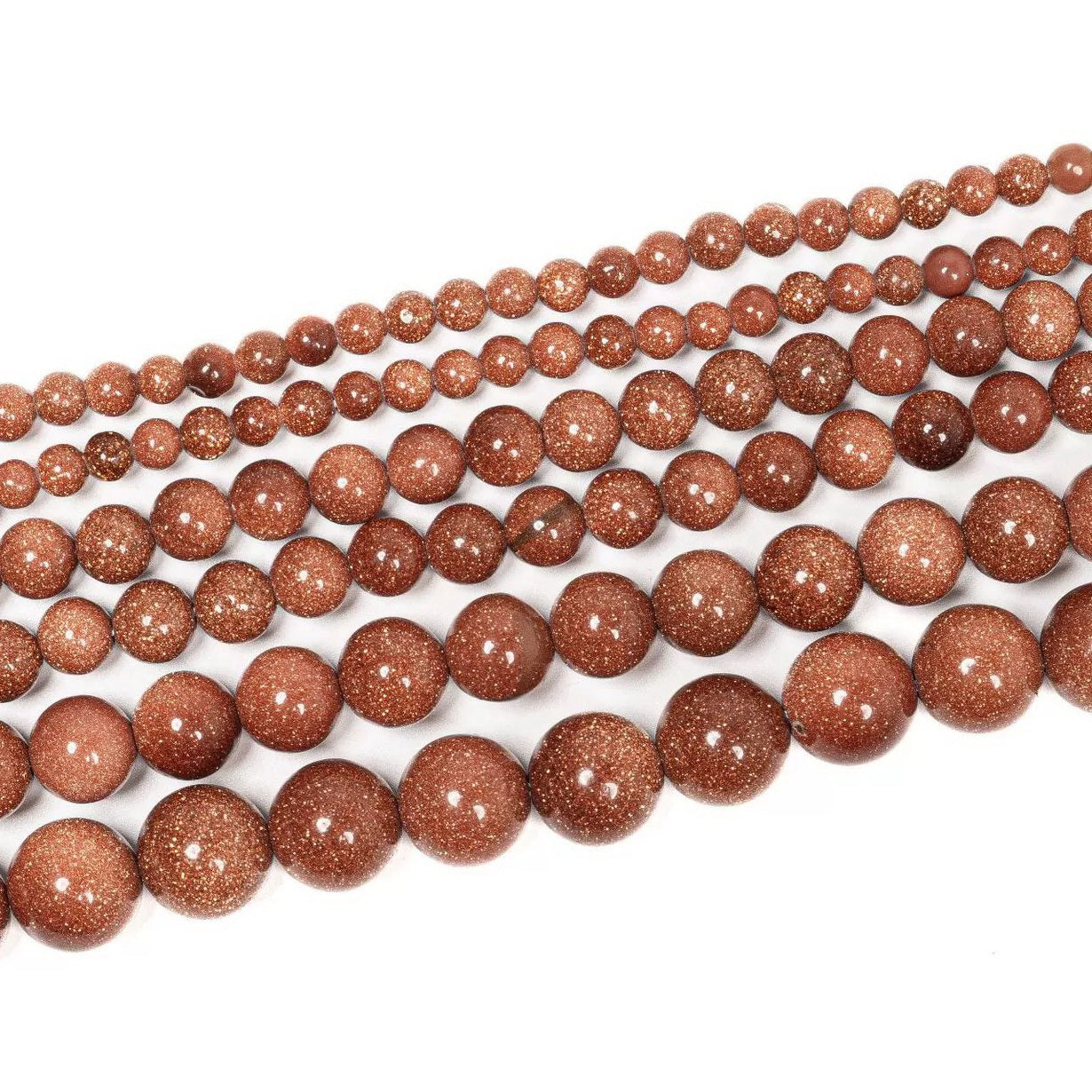 Malahill gemstone beads for jewelry making, sold per bag 5 strands inside, Gold Sand Stone beads