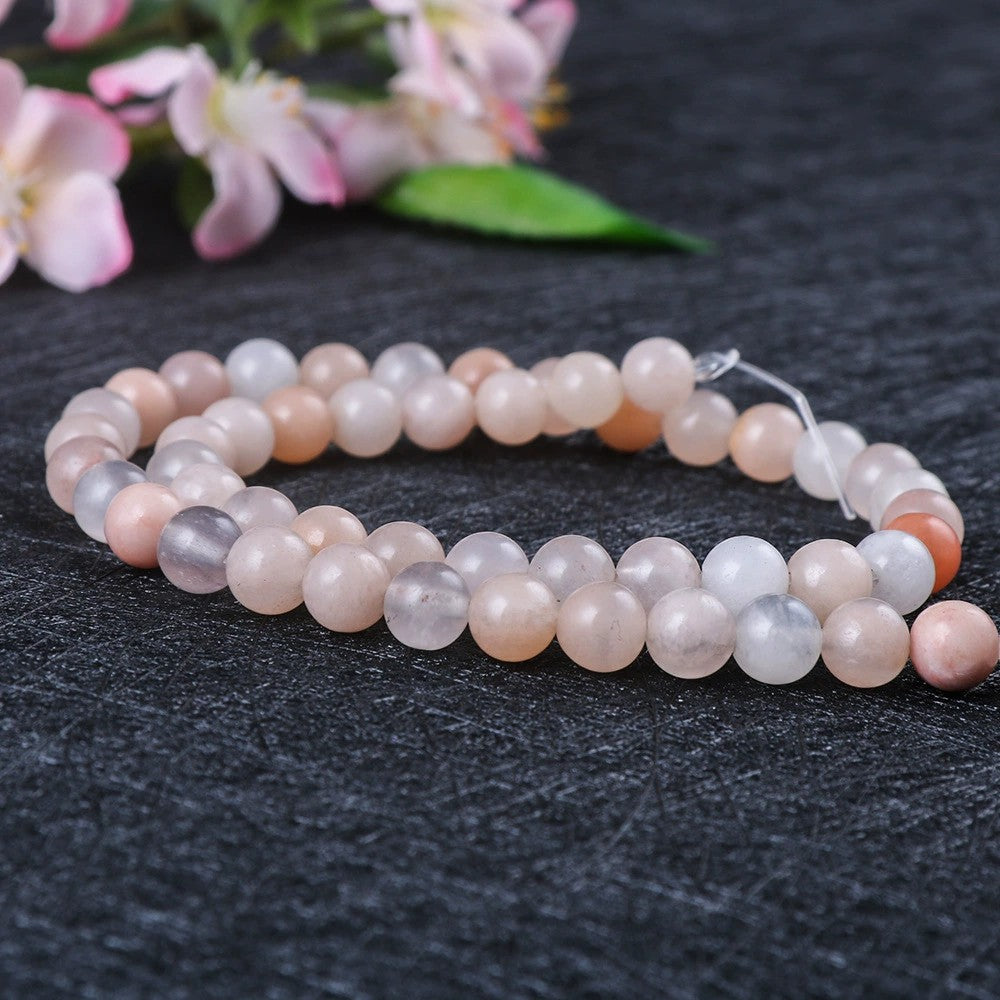 Malahill gemstone beads for jewelry making, sold per bag 5 strands inside, Pink Aventurine beads