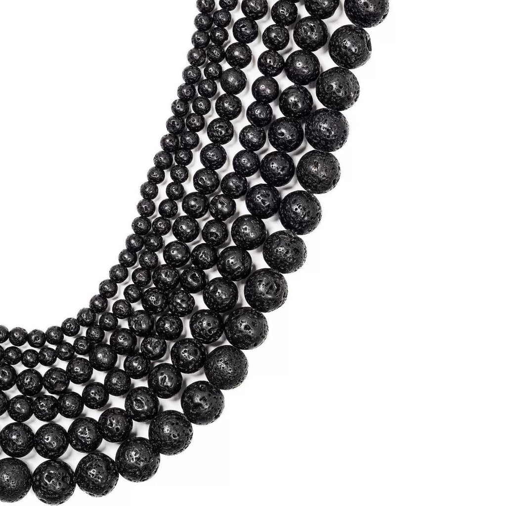 Malahill gemstone beads for jewelry making, sold per bag 5 strands inside, Lava beads