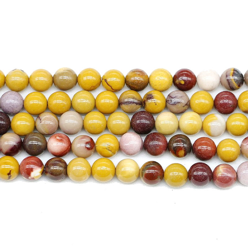 Malahill gemstone beads for jewelry making, sold per bag 5 strands inside, Mookaite beads