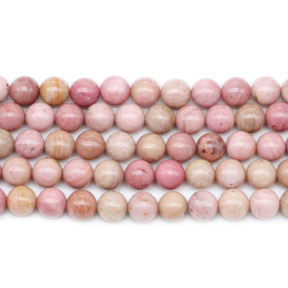 Malahill gemstone beads for jewelry making, sold per bag 5 strands inside, Rhodonite beads