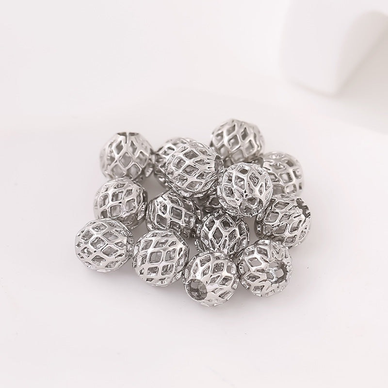 Malahill Excellent Quality Brass Beads for Jewelry Making, sold per box 100 pieces inside