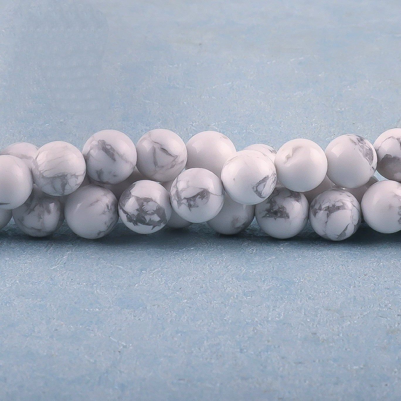 Malahill gemstone beads for jewelry making, sold per bag 5 strands inside, Howlite beads