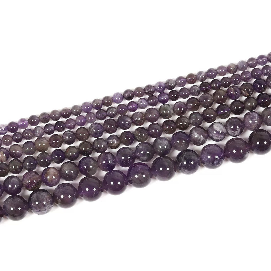 Malahill gemstone beads for jewelry making, sold per bag 5 strands inside, Amethyst beads