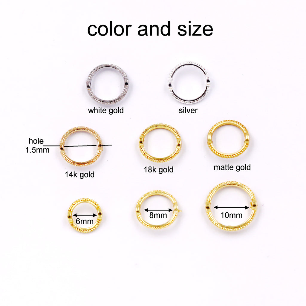 Malahill excellent quality jewelry findings rings for jewelry making 50 pieces