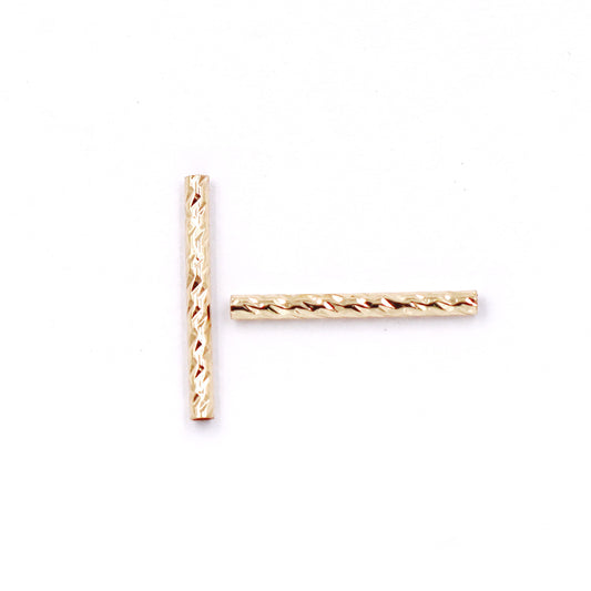Malahill excellent quality brass tube beads for jewelry making, sold per box 100 pieces inside