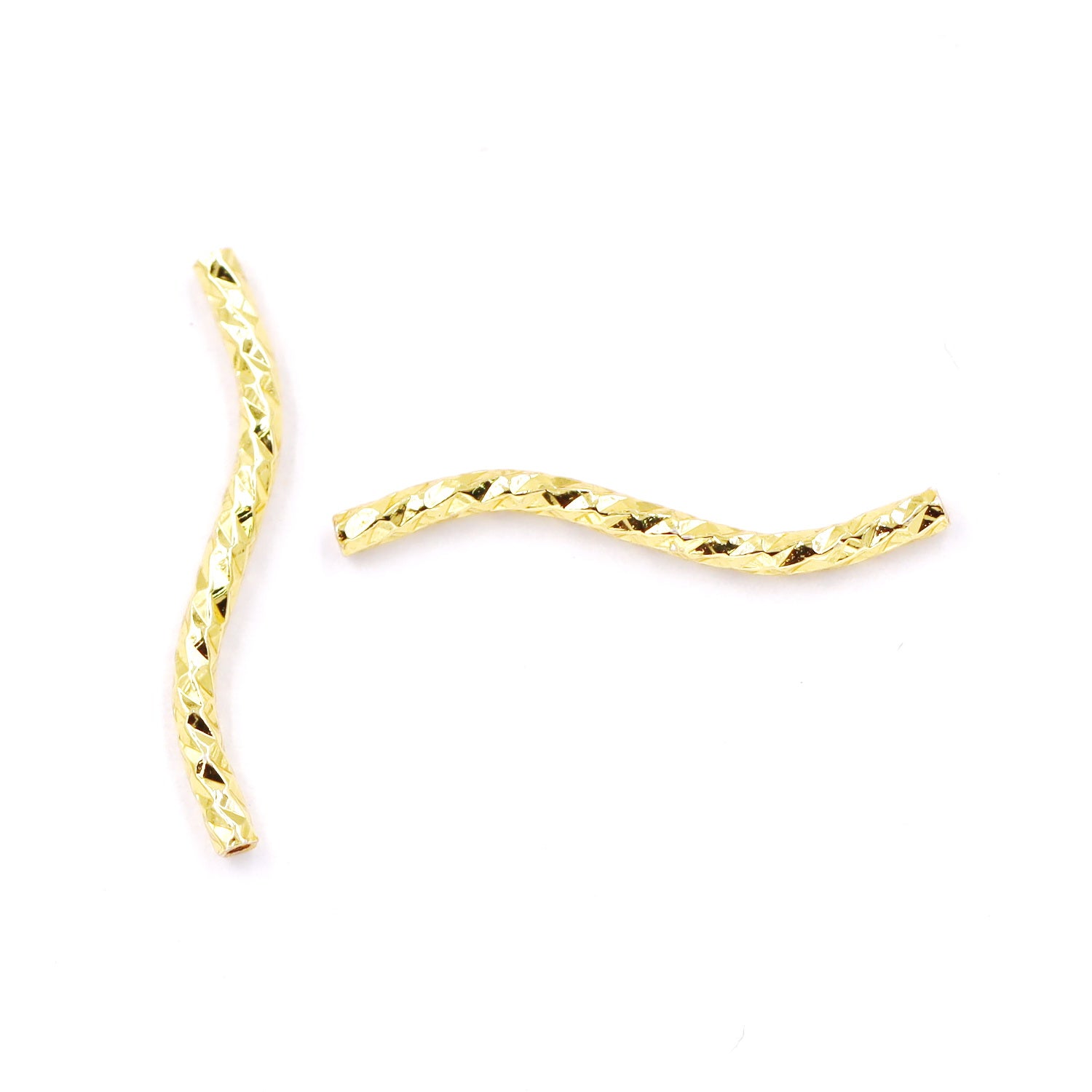 Malahill excellent quality brass tube beads for jewelry making, sold per box 50 pieces inside