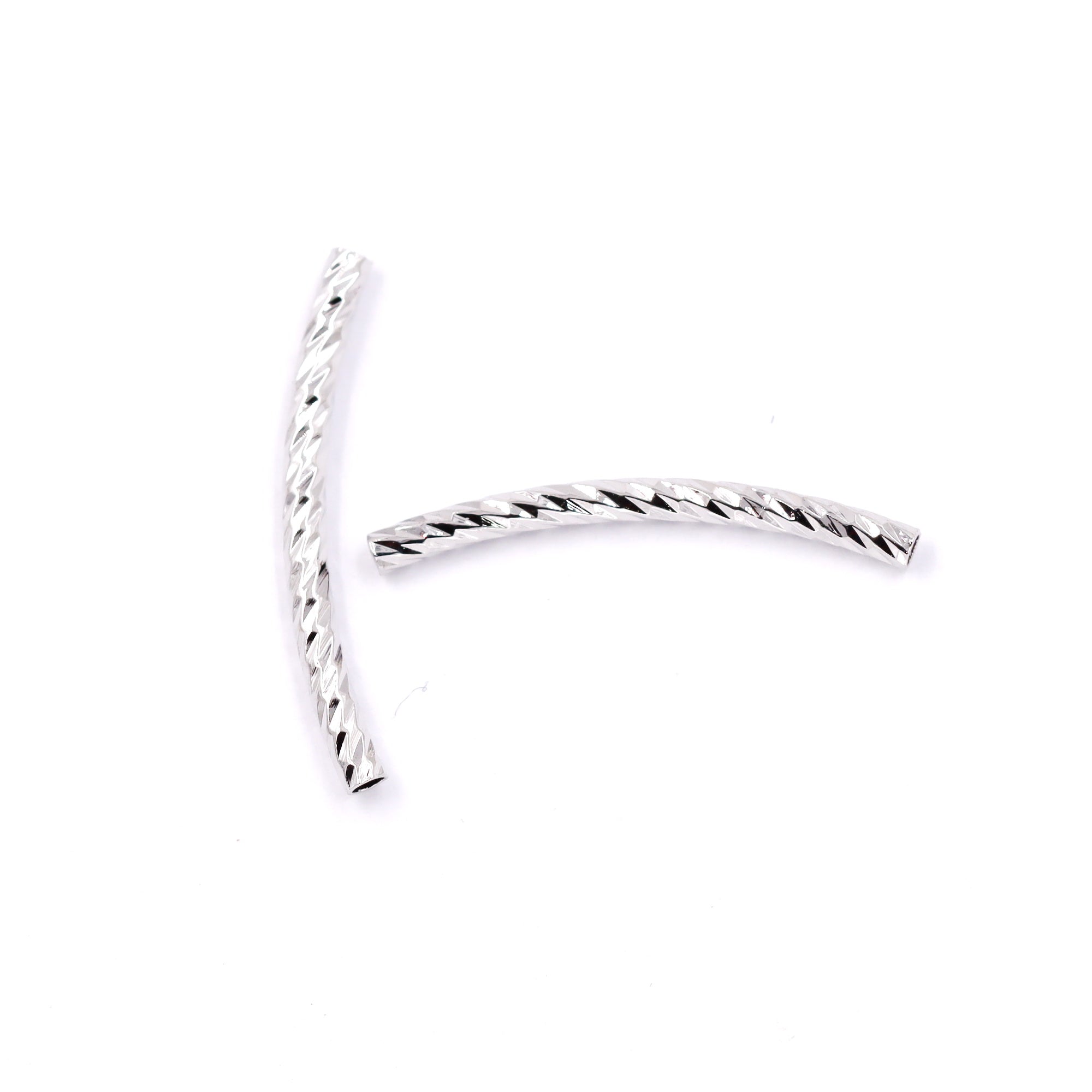 Malahill excellent quality brass tube beads for jewelry making, sold per box 50 pieces inside