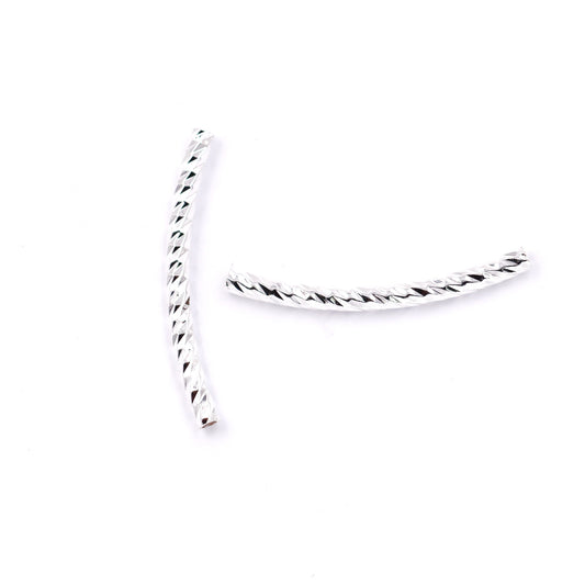 Malahill excellent quality brass tube beads for jewelry making, sold per box 50 pieces inside