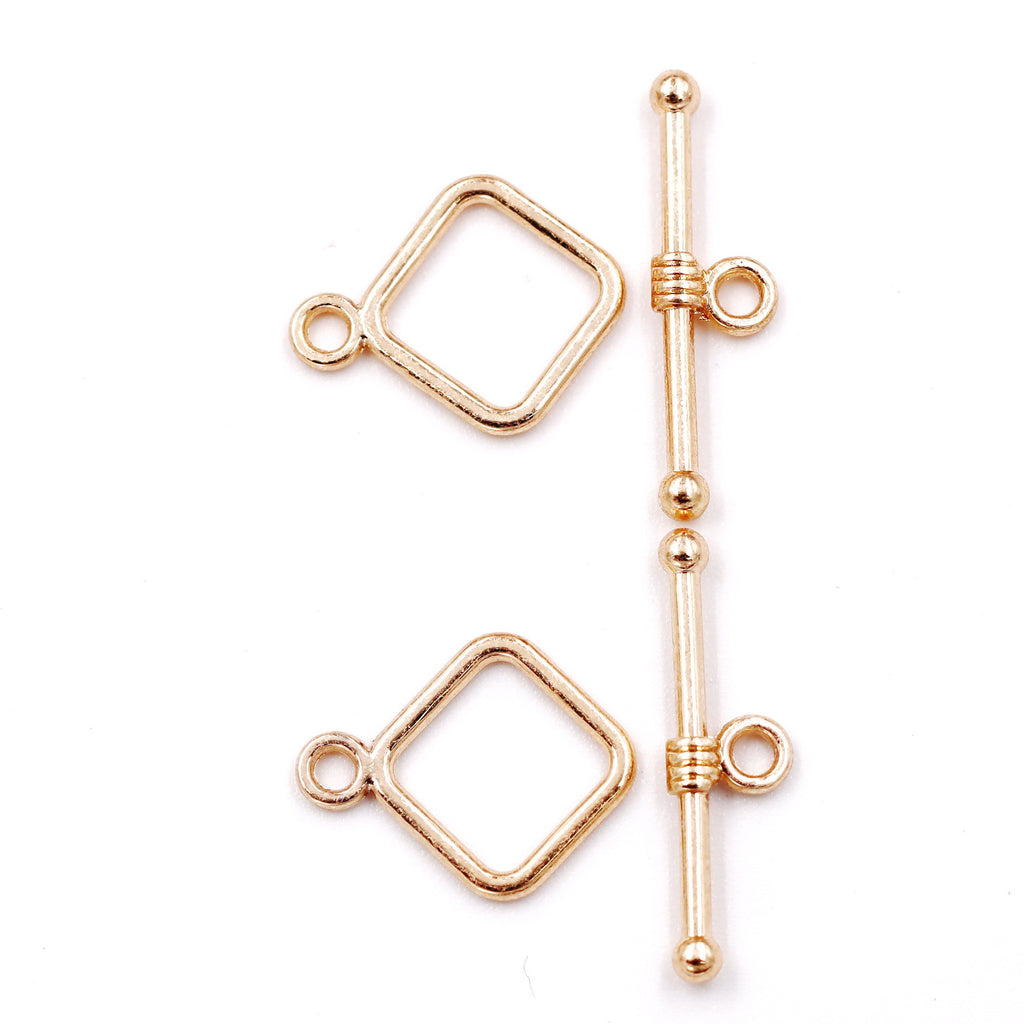 Malahill Excellent Quality Toggle Clasp for Jewelry making, sold per bag 30 pieces inside