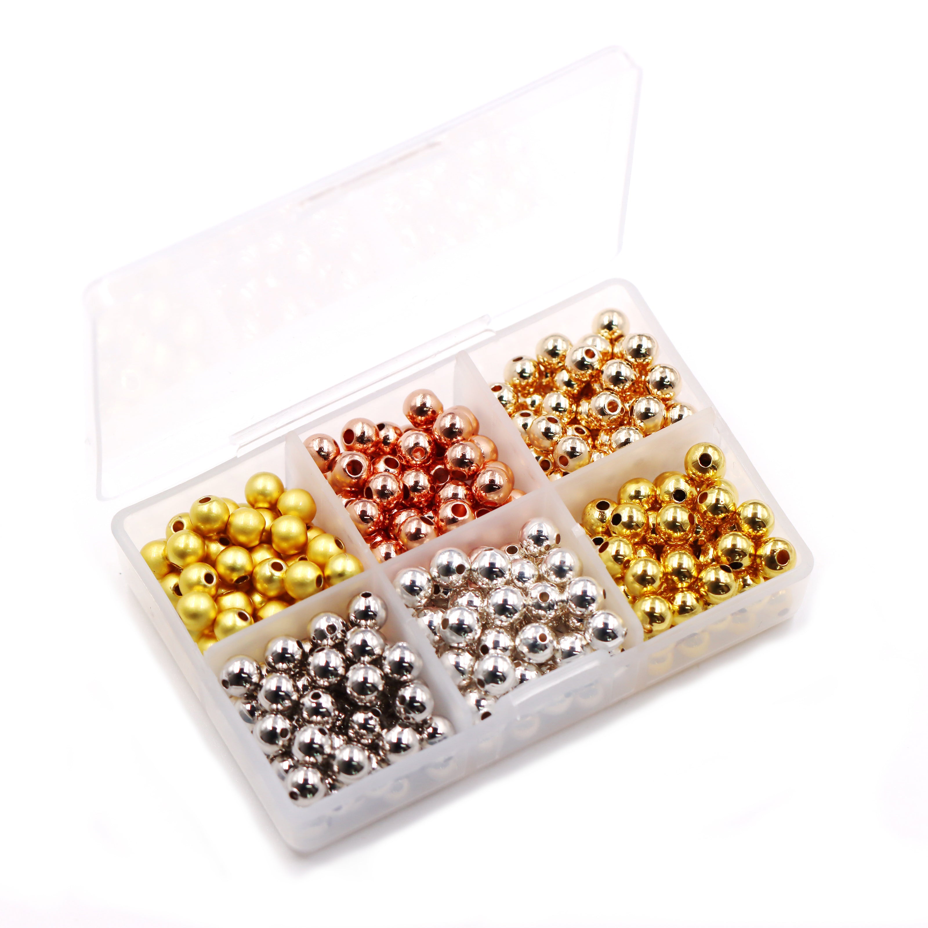 Malahill Excellent Quality Brass Beads for Jewelry Making, sold per box 600 pieces inside