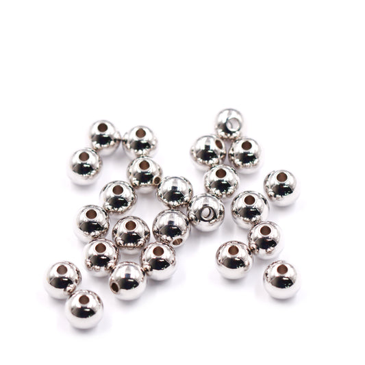 Malahill Excellent Quality Brass Beads for Jewelry Making, sold per box 100 pieces inside