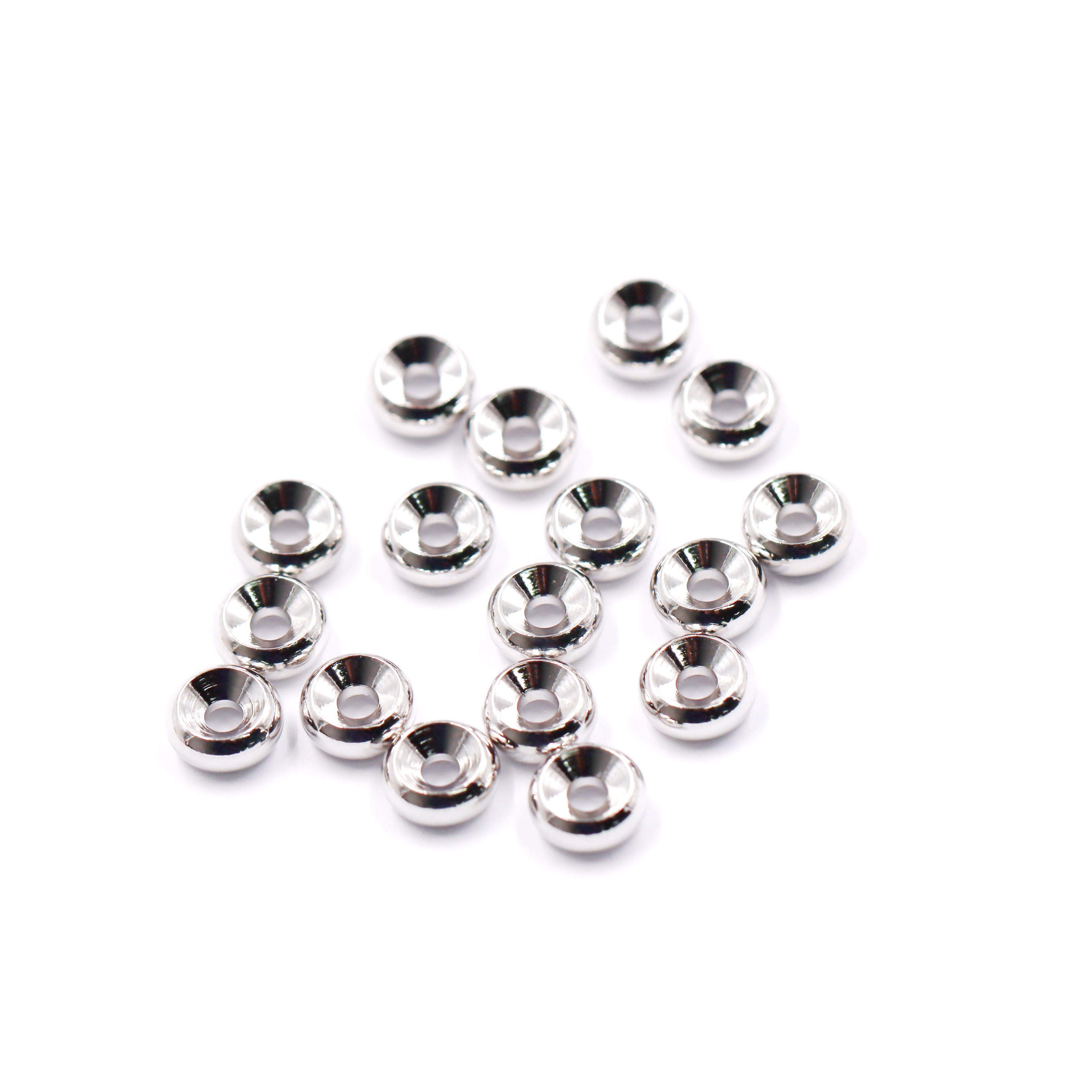 Malahill excellent quality brass spacer beads for jewelry making, sold per box 300 pieces inside