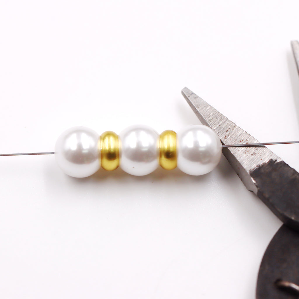 Malahill excellent quality brass spacer beads for jewelry making, sold per box 300 pieces inside