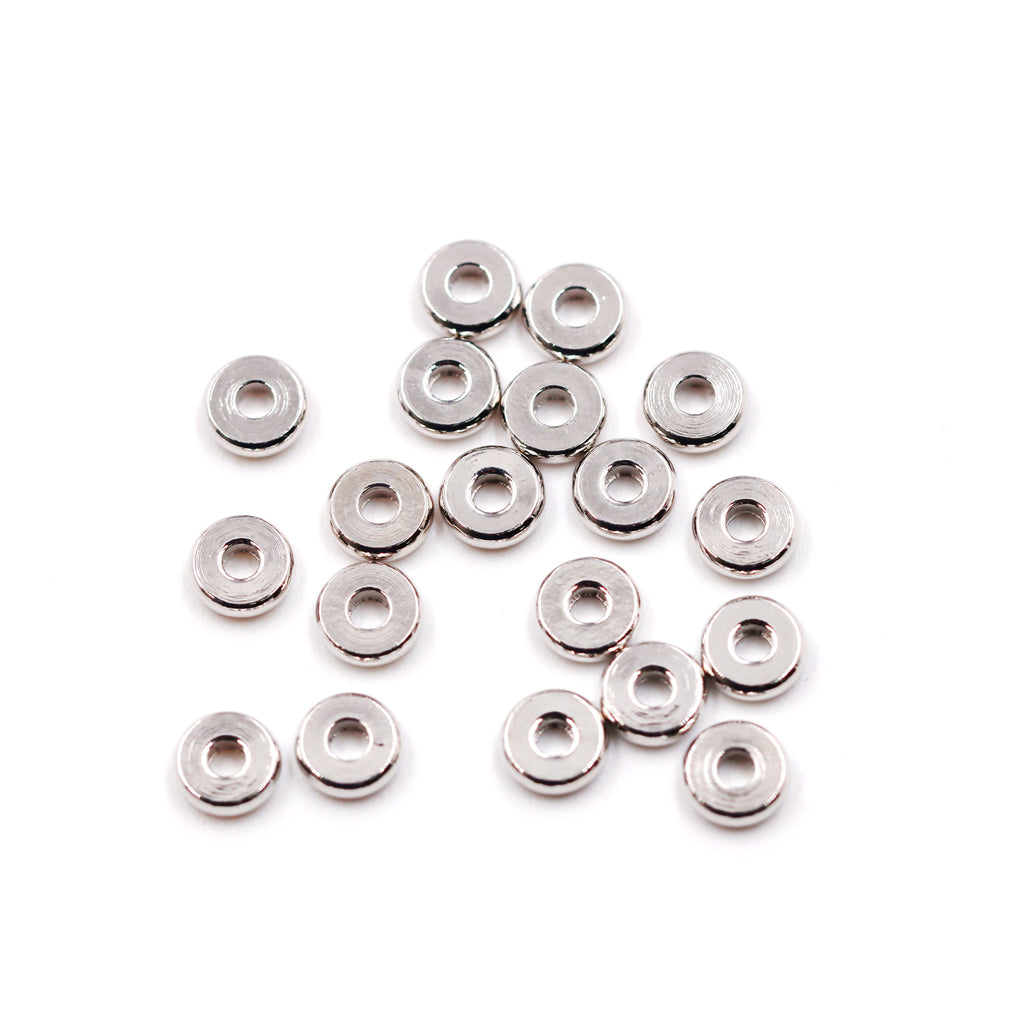 Malahill excellent quality brass spacer beads for jewelry making, sold per box 100 pieces inside