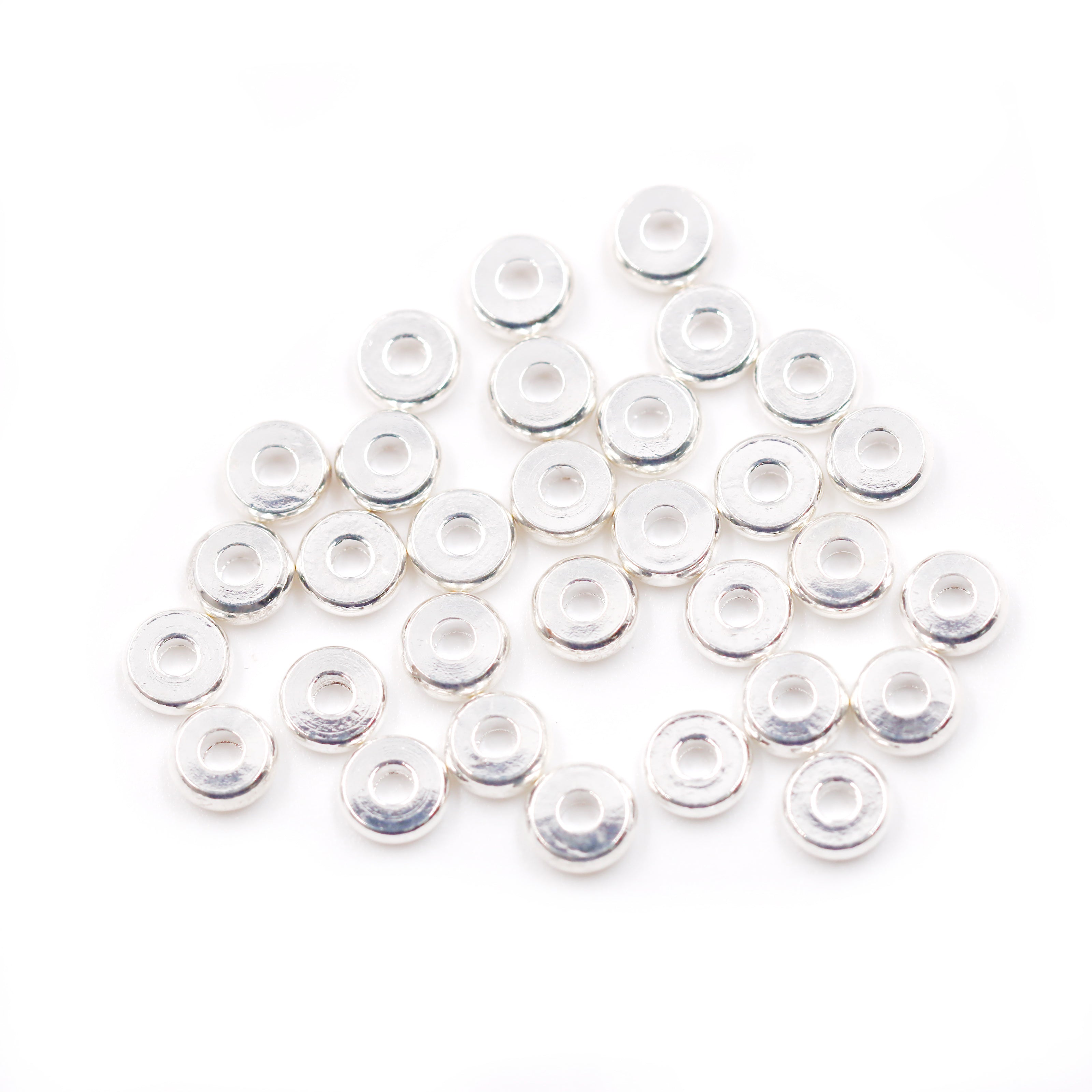 Malahill excellent quality brass spacer beads for jewelry making, sold per box 100 pieces inside