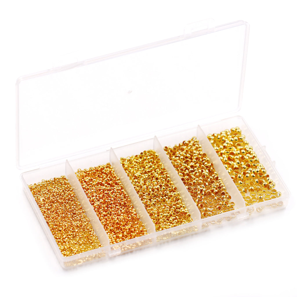 Malahill jewelry findings crimp beads for jewelry making, sold per box 2000 pieces inside