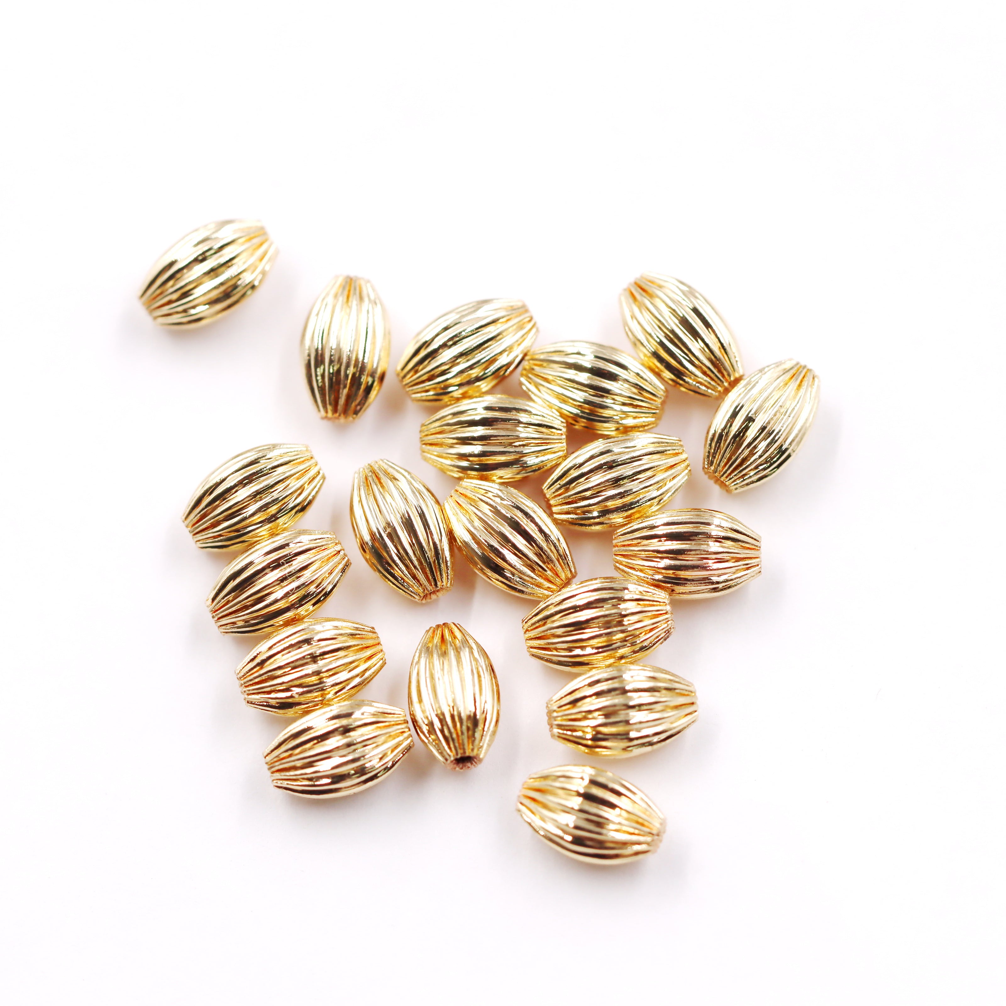 Malahill excellent quality brass beads for jewelry making, sold per box 100 pieces inside
