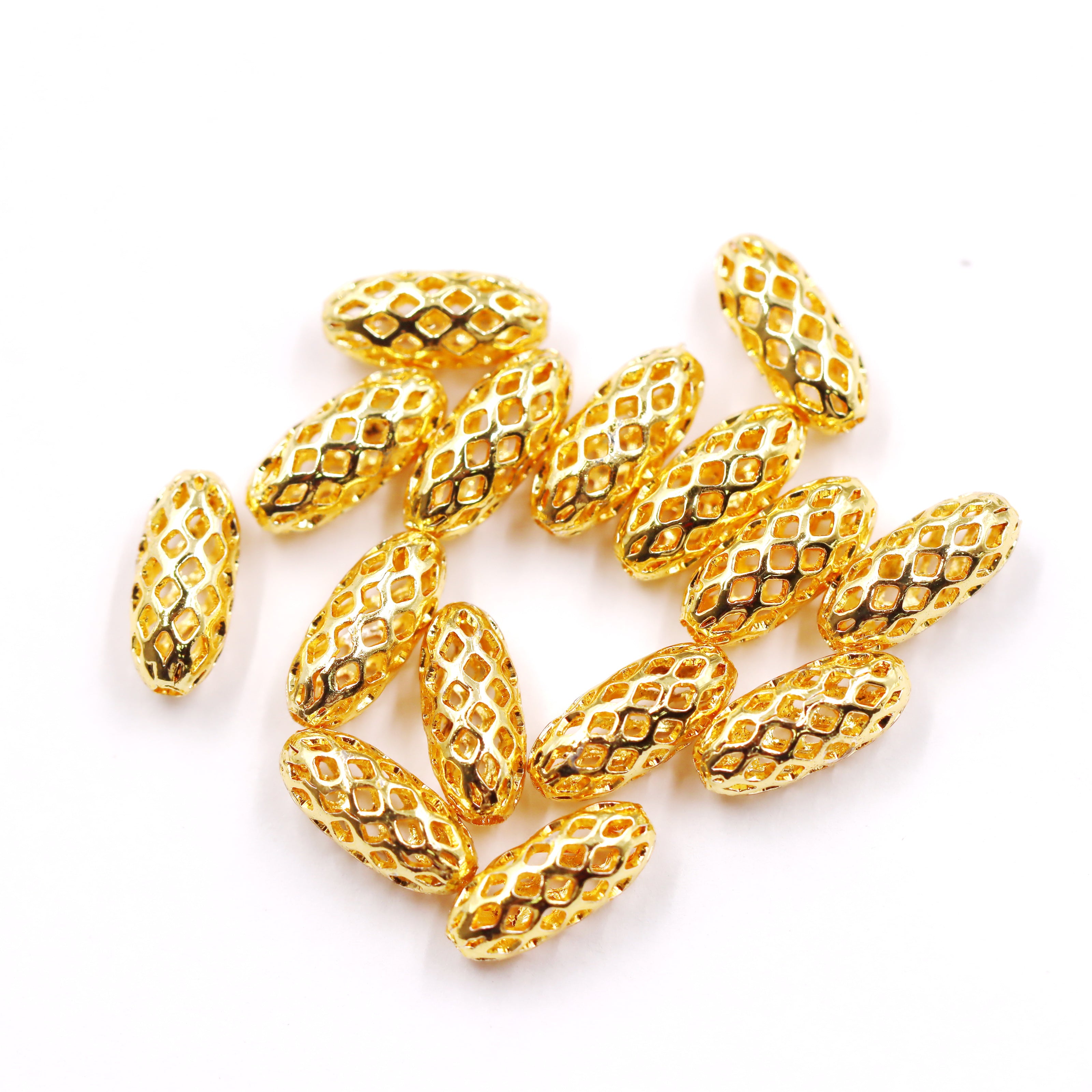 Malahill excellent quality brass beads for jewelry making, sold per box 50 pieces inside